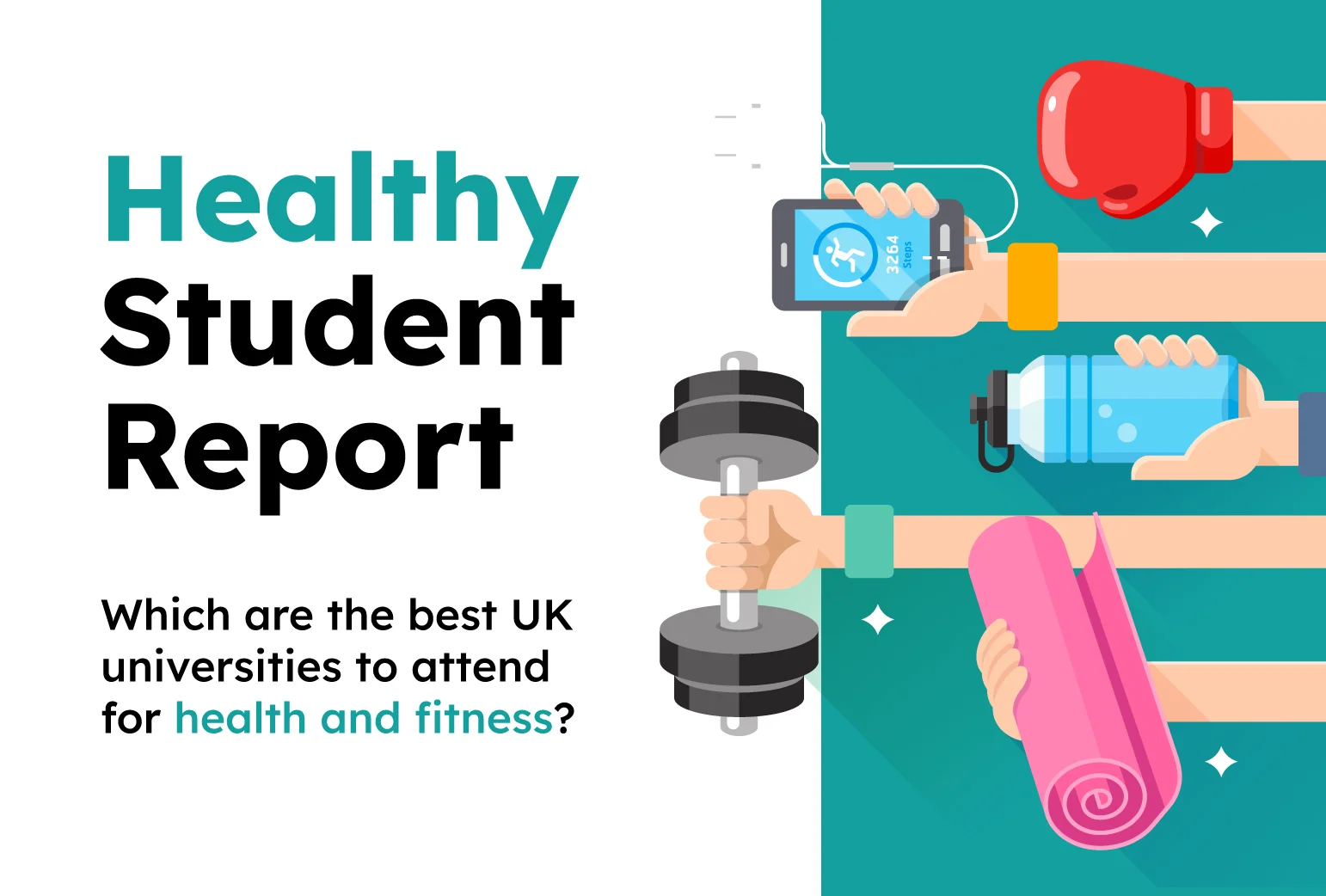 Healthy Student Report: Which are the best UK universities to attend for health and fitness?