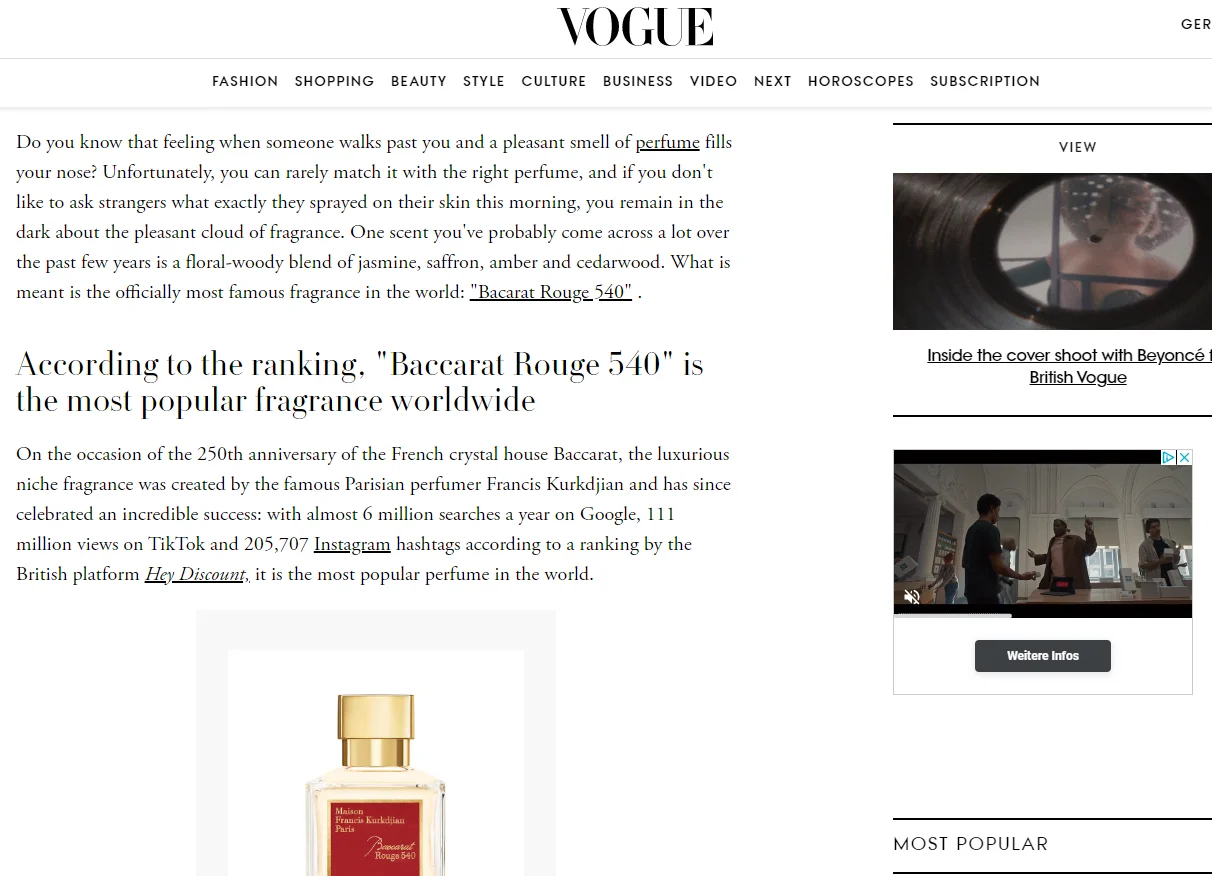 Diese Bodylotion riecht wie das beliebteste Parfum der Welt