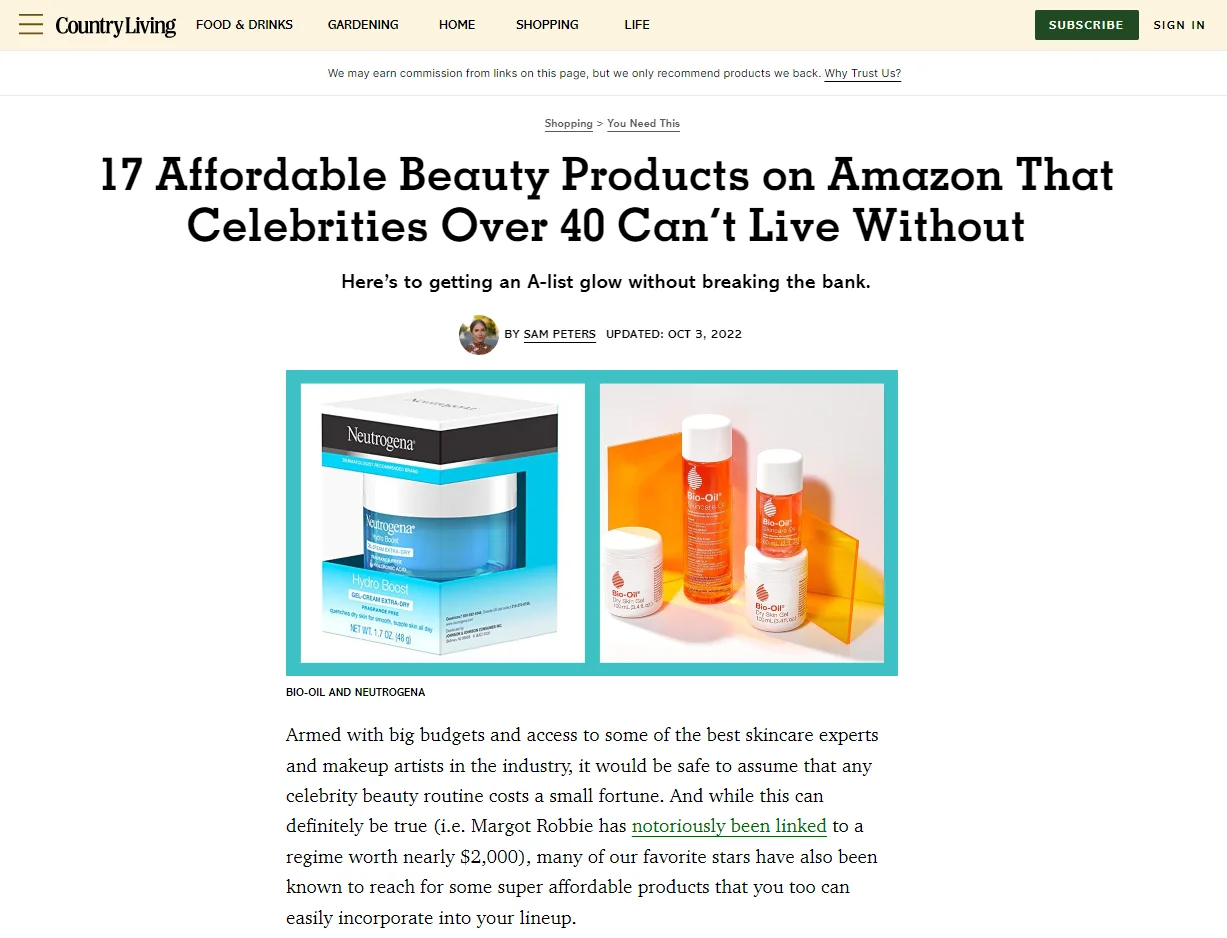17 Affordable Beauty Products on Amazon That Celebs Over 40 Swear By
