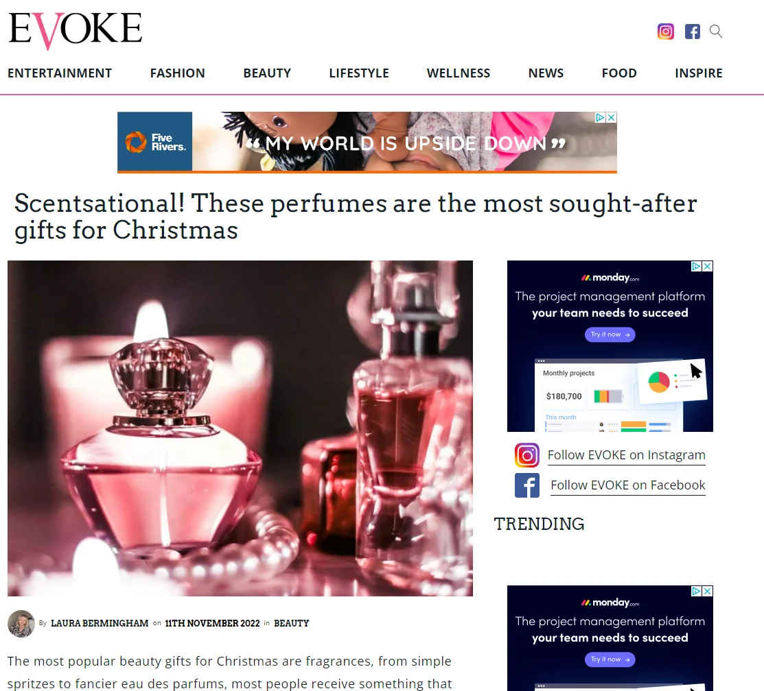 Scentsational! These perfumes are the most sought-after gifts for Christmas