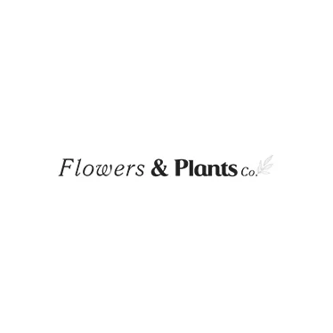 Flowers & Plants Co. Logo