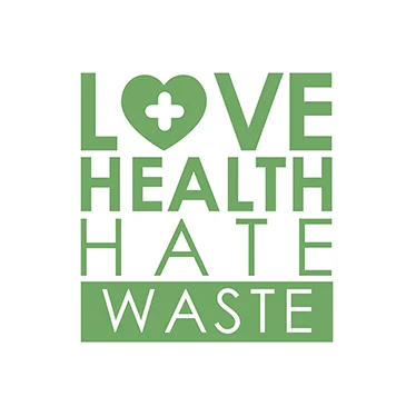 Love Health Hate Waste Logo
