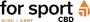For Sport CBD Logo