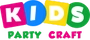 Kids Party Craft Logo