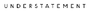 Understatement Logo
