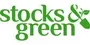 Stocks and Green Logo