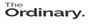The Ordinary Logo
