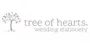 Tree of Hearts Wedding Stationery Logo